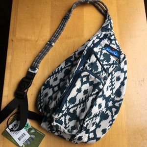 Kavu Mini Rope Bag Blue Blot